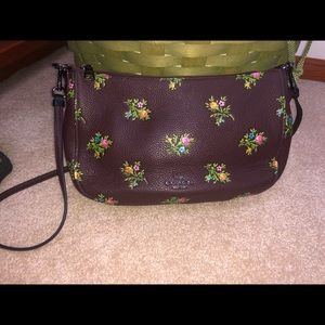 Coach 22830 Chelsea Cross Stitch Leather Crossbody